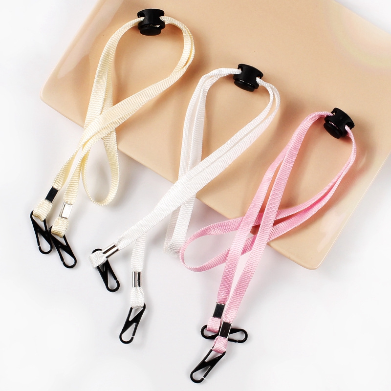 Mask Lanyard Adjustable - Cuerda para colgar mascarillas, cordón para
