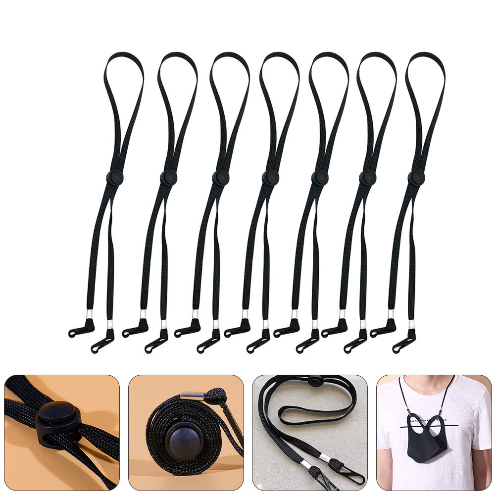 Mask Lanyard Adjustable - 12 piezas de soporte ajustable para