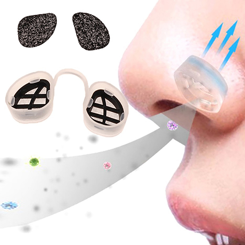 Anti Pollution Mask - Filtros Nasales invisibles para la nariz,
