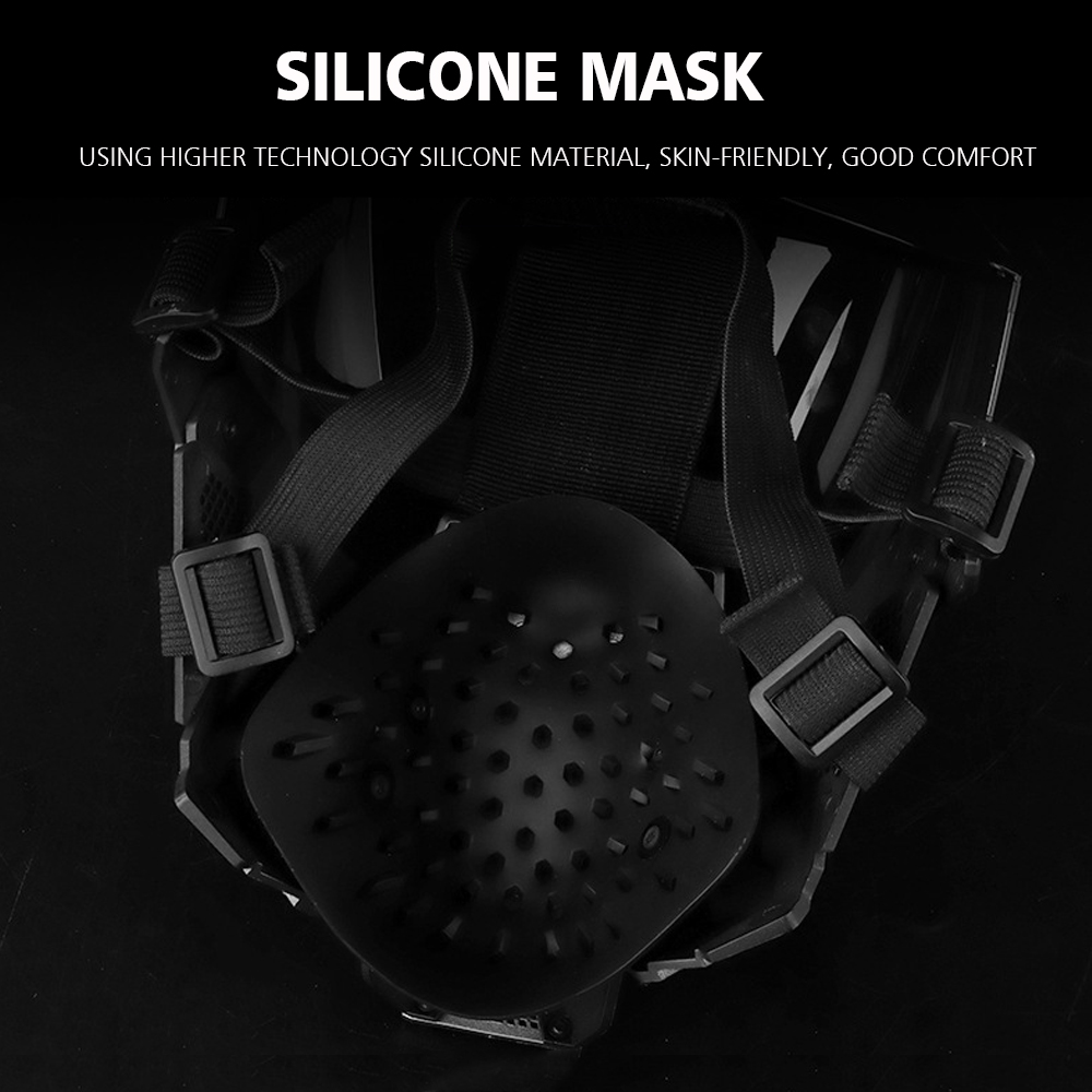 Máscara táctica Airsoft para e - Anti Pollution Mask reseña y precio