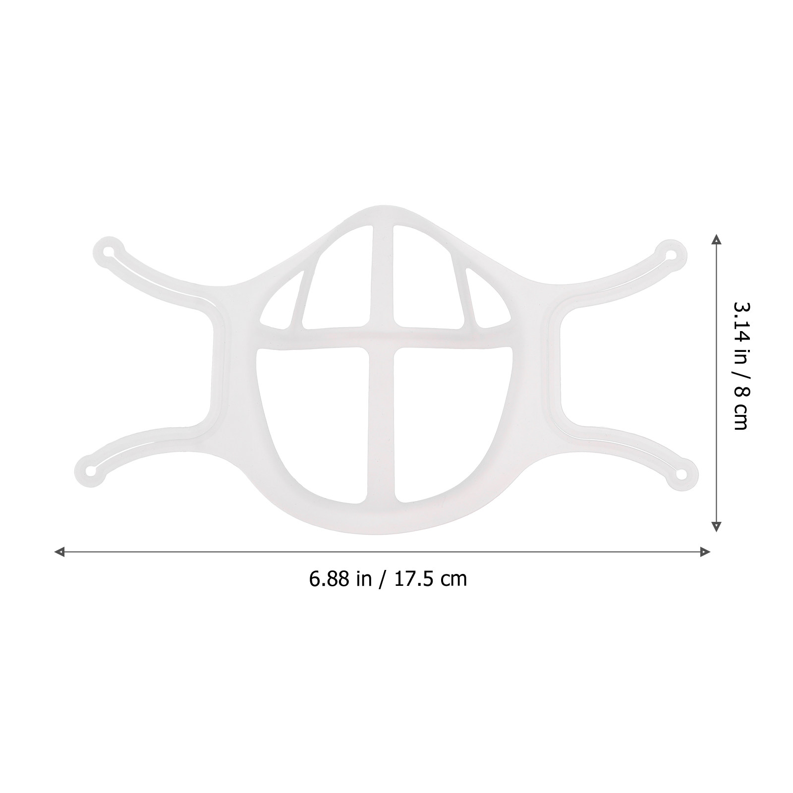 5 piezas de soportes de silico - Silicone Mask Bracket reseña y precio