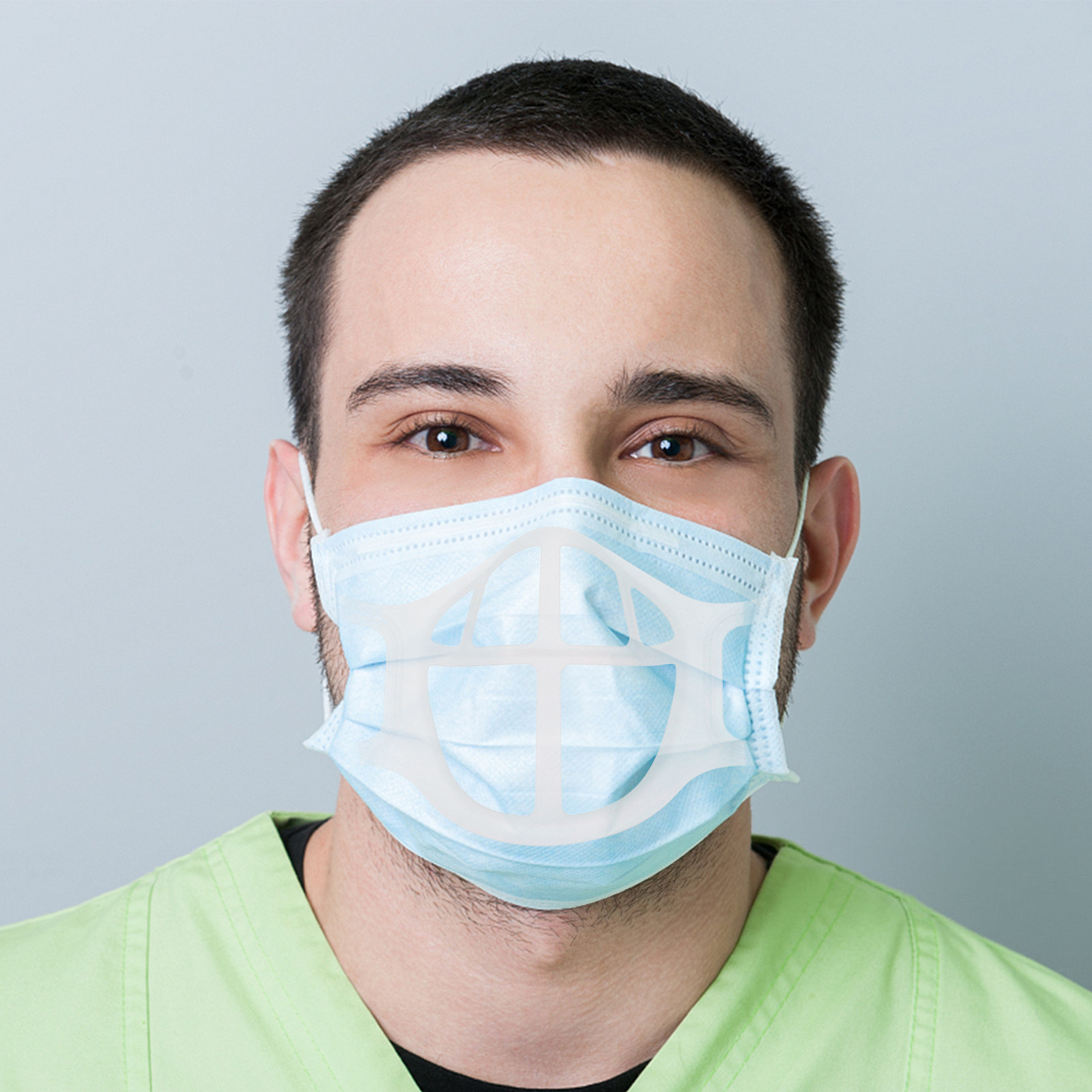 5 piezas de soportes de silico - Silicone Mask Bracket reseña y precio