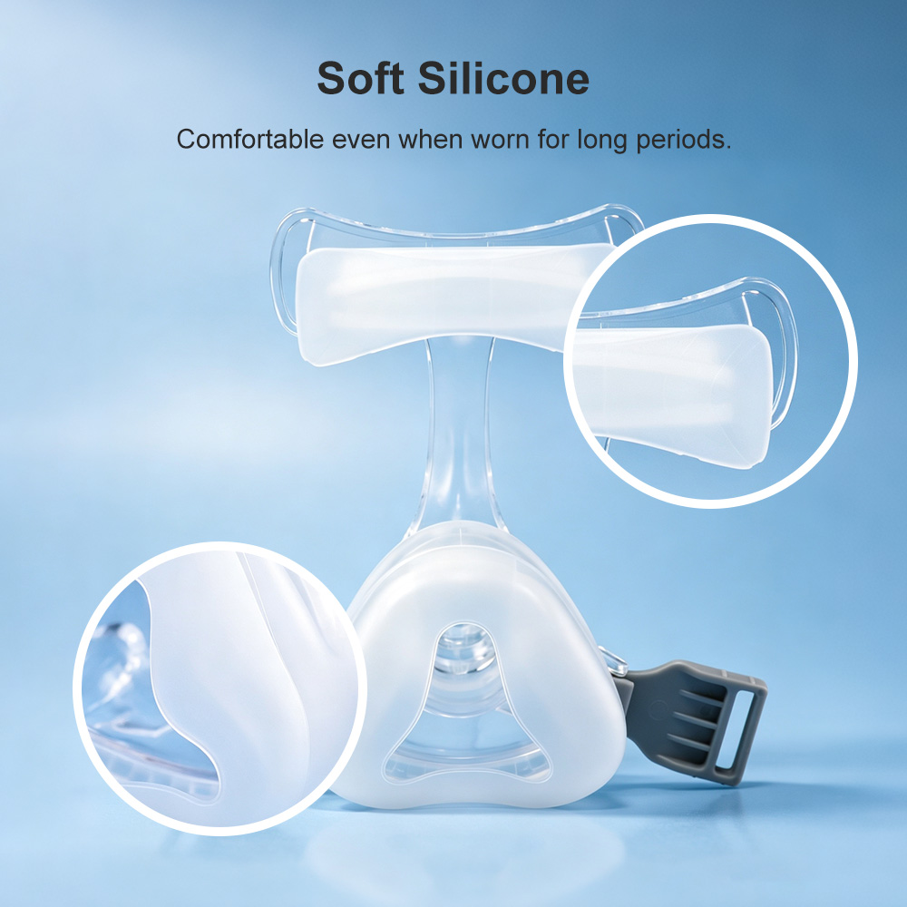 Máscara Nasal CPAP Comfort, Al - Silicone Mask Bracket reseña y precio