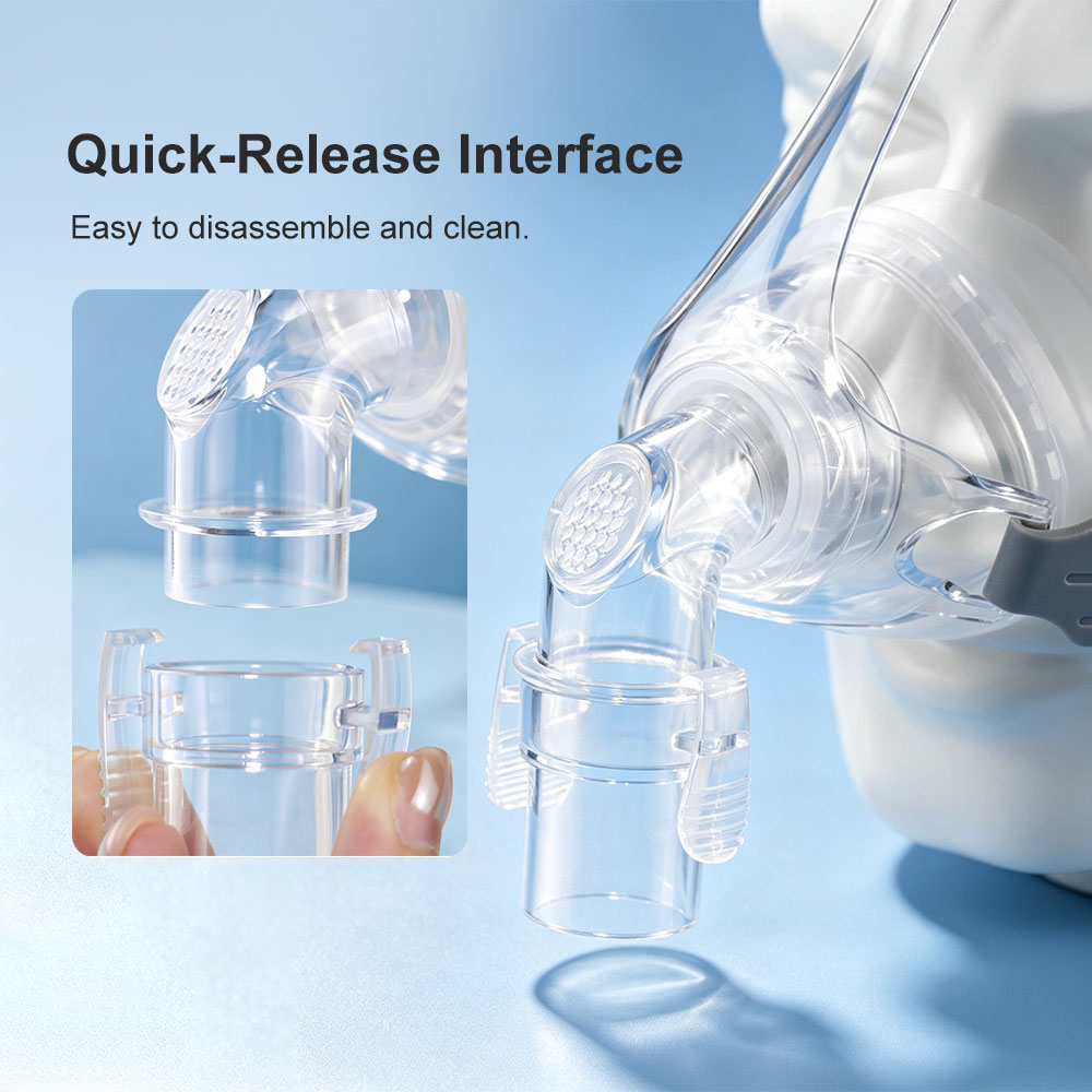 Máscara Nasal CPAP Comfort, Al - Silicone Mask Bracket reseña y precio